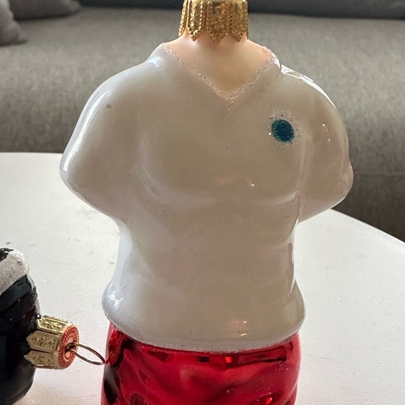 Handmade Glass Soccer Football Christmas Tree Ornaments FIFA - Picture 5 of 11